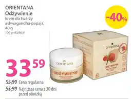 Hebe Orientana Odżywienie krem do twarzy ashwagandha-papaja oferta
