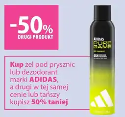 Hebe Żel pod prysznic lub dezodorant Adidas Pure Game oferta
