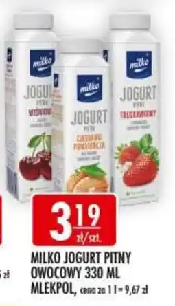 Sklepy Doroty MILKO JOGURT PITNY OWOCOWY oferta
