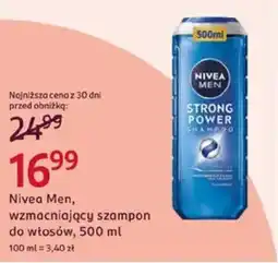 Rossmann Nivea Men, wzmacniający szampon do włosów oferta