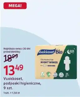 Rossmann Vuokkoset podpaski higieniczne oferta