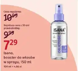 Rossmann Isana booster do włosów w sprayu oferta