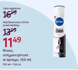 Rossmann Nivea, antyperspirant w sprayu oferta
