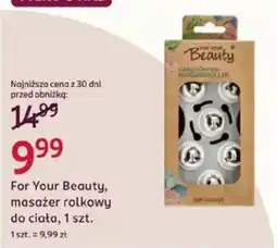 Rossmann For Your Beauty, masażer rolkowy do ciała oferta