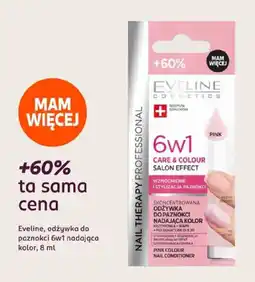 Rossmann Eveline odżywka do paznokci 6w1 nadająca kolor oferta