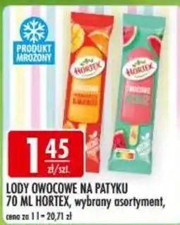 Sklepy Doroty Lody Owocowe na Patyku Hortex oferta