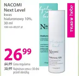 Hebe NACOMI Next Level kwas hialuronowy 10% oferta