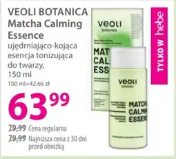 Hebe Veoli Botanica matcha calming essence oferta
