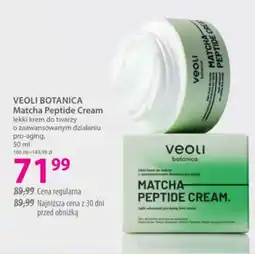 Hebe VEOLI BOTANICA Matcha Peptide Cream oferta