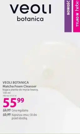 Hebe VEOLI BOTANICA Matcha Foam Cleanser oferta
