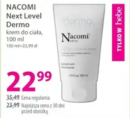 Hebe NACOMI Next Level Dermo krem do ciała oferta