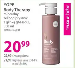 Hebe YOPE Body Therapy żel pod prysznic z glinką ghassoul oferta