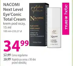 Hebe Nacomi Eye'Conic Total Cream oferta