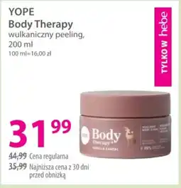 Hebe YOPE Body Therapy wulkaniczny peeling oferta