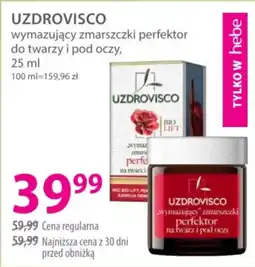 Hebe UZDROVISCO wymazujący zmarszczki perfektor do twarzy i pod oczy oferta