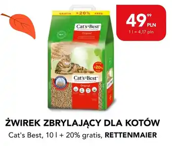 Żwirek Zbrylający Dla Kotów Cat's Best