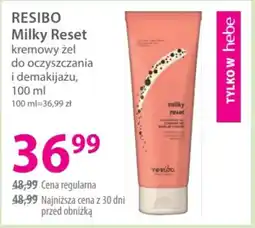 Hebe RESIBO Milky Reset kremowy żel do oczyszczania i demakijażu oferta