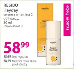 Hebe RESIBO Heyday serum z witaminą C do twarzy oferta
