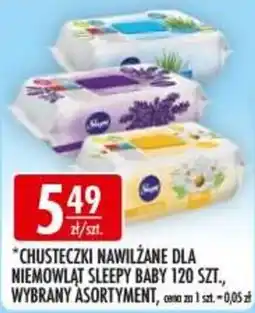 Sklepy Doroty Chusteczki nawilżane dla niemowląt Sleepy Baby oferta