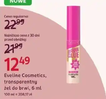 Eveline Cosmetics, transparentny żel do brwi
