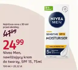 Rossmann Nivea Men nawilżający krem do twarzy oferta