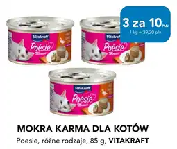 AquaelZOO Mokra karma dla kotów Poesie VITAKRAFT oferta