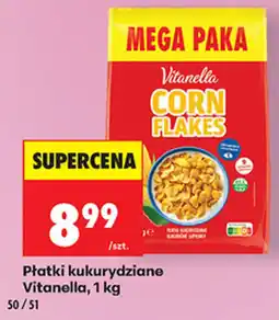 Biedronka Płatki kukurydziane Vitanella oferta