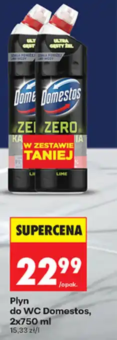 Biedronka Plyn do WC Domestos oferta