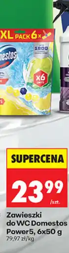 Biedronka Zawieszki do WC Domestos Power5 oferta