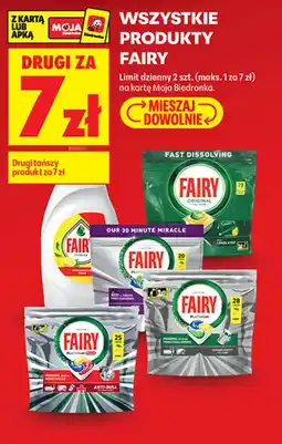Biedronka Wszystkie produkty Fairy oferta