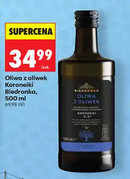Biedronka Oliwa z oliwek Koroneiki oferta