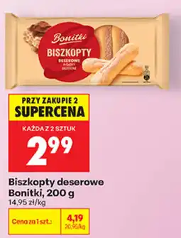 Biedronka Biszkopty deserowe Bonitki oferta