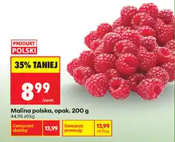 Biedronka Malina polska oferta