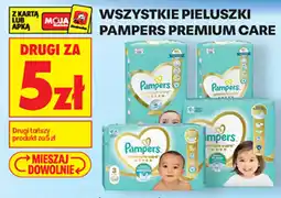 Biedronka Pieluszki Pampers Premium Care oferta