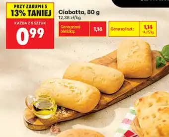 Biedronka Ciabatta oferta