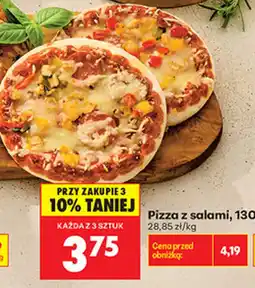 Biedronka Pizza z salami oferta