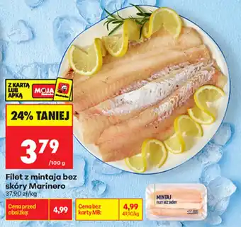 Biedronka Filet z mintaja bez skóry Marinero oferta