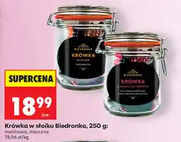 Biedronka Krówka mleczna karmelka oferta