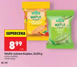 Biedronka Wafle ryżowe Kupiec oferta