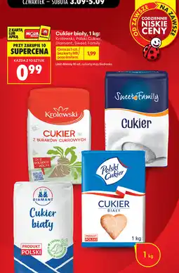 Biedronka Cukier biały oferta