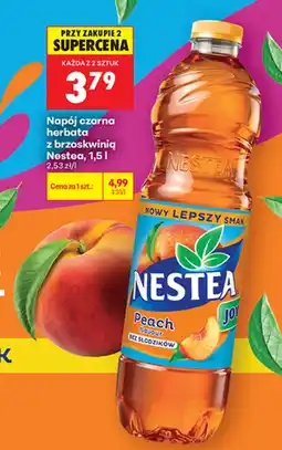 Biedronka Napój czarna herbata z brzoskwinią Nestea oferta