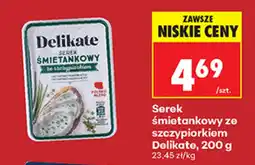 Biedronka Serek śmietankowy ze szczypiorkiem Delikate oferta