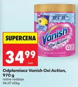 Biedronka Odplamiacz Vanish Oxi Action oferta
