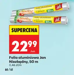 Biedronka Folia aluminiowa Jan Niezbędny oferta