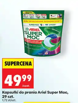 Biedronka Kapsułki do prania Ariel Super Moc oferta