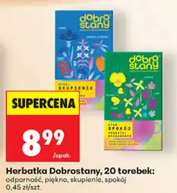 Biedronka Herbatka Dobrostan oferta