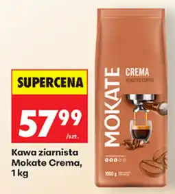 Biedronka Kawa ziarnista Mokate Crema oferta