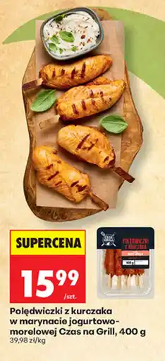 Biedronka Polędwiczki z kurczaka w marynacie jogurtowo-morelowej Czas na Grill oferta