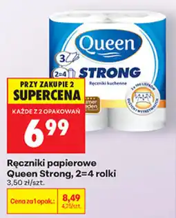 Biedronka Ręczniki papierowe Queen Strong oferta