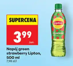 Biedronka Napój green strawberry Lipton oferta